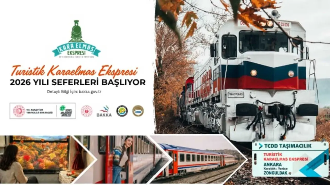 Turistik Karaelmas Ekspresi 2026 yılı seferlerine başlıyor