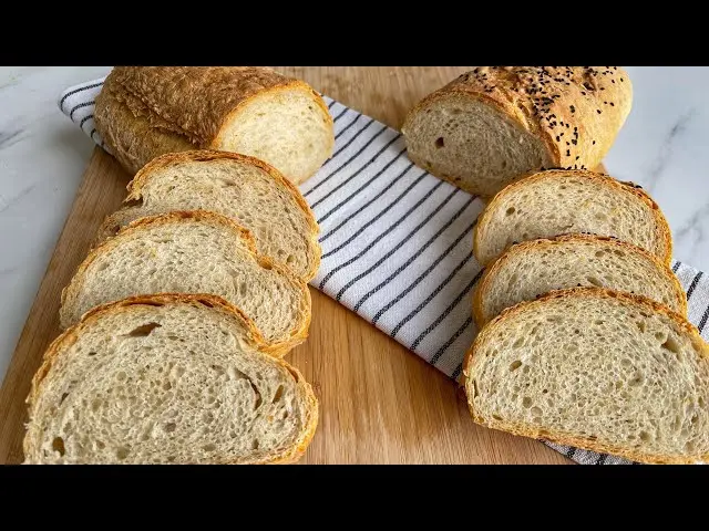 IT'S SO GOOD THAT NO ONE WILL BELIEVE YOU MADE IT ☑️ CRISPY OUTSIDE AND  SOFT INSIDE LOAF OF BREAD - YouTube