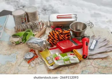 Afet Acil Durum Kiti Acil Durum Stok Fotoğrafı 2669112093 | Shutterstock