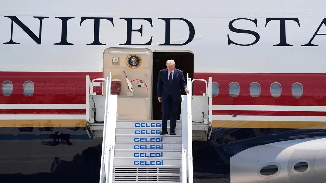 NATO Zirvesi Dönüşü ABD'den Güvenlik Operasyonu! Trump'ı Gizli Uçakla Ankara 'dan Çıkarmışlar