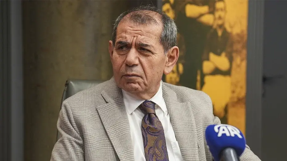Dursun Özbek "Aldığımız bir karar var" deyip baklayı ağzından çıkardı |  NTVSpor