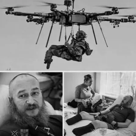 Ukrainian soldier Kostiantyn Vlasenko rescued by drone after 491 days