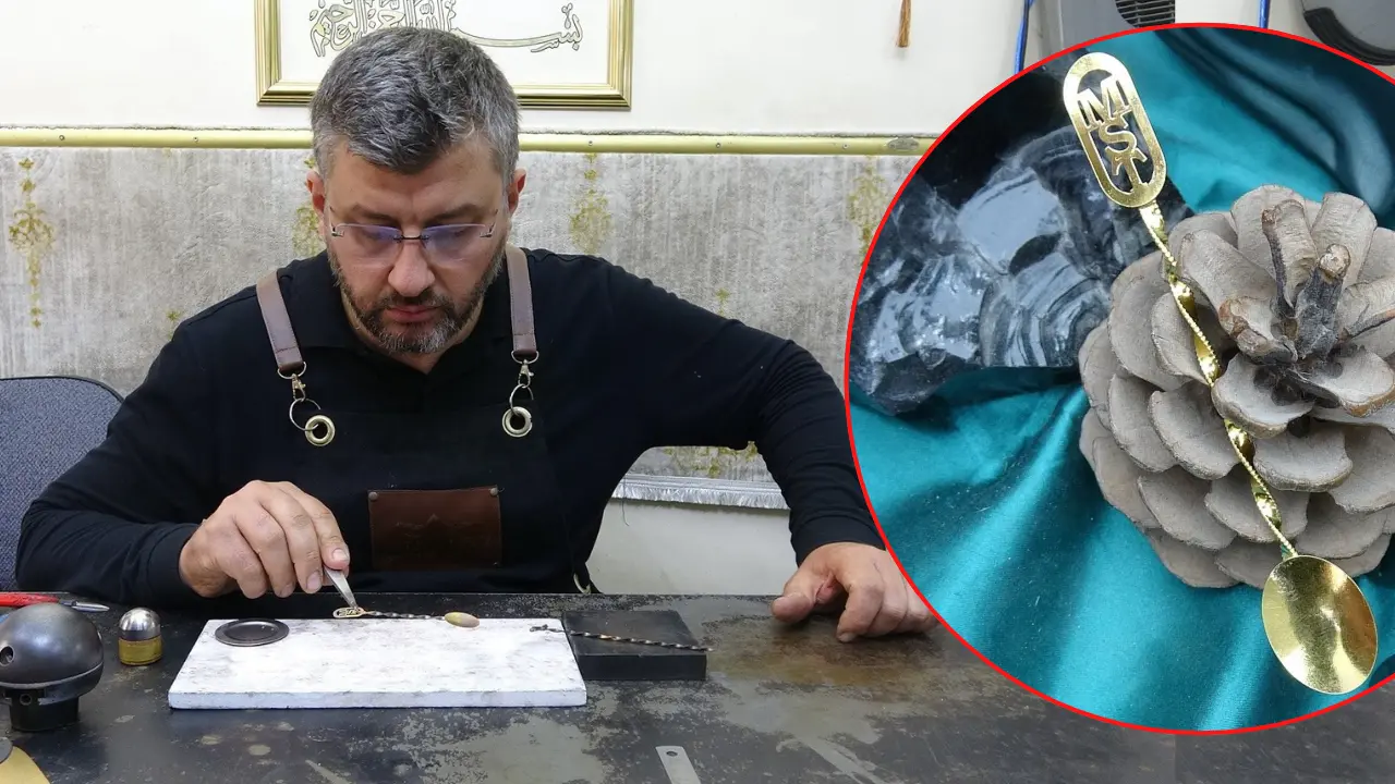 Kuyumcu ustasından sıra dışı tasarım! Ne kolye ne de bilezik: Altından üretiyor, 35 bin liraya satıyor