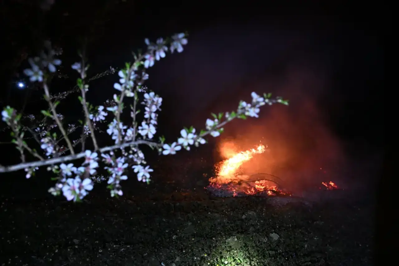 Sıfırın altında zirai don nöbeti 5